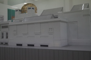 Model of Secession with its famous leafy dome